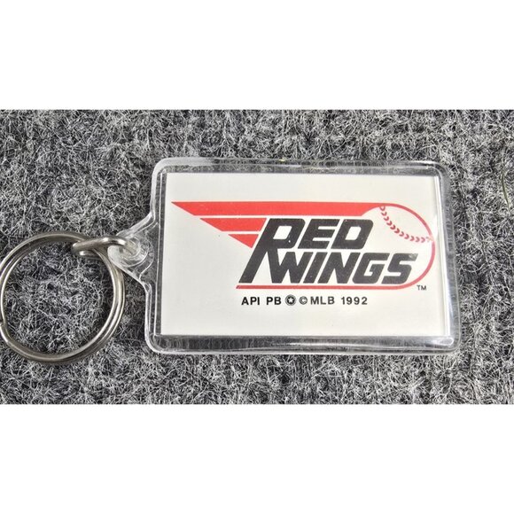 Other - Rochester Red Wings Minor League Baseball Keychain Vintage Acrylic 1992 90s